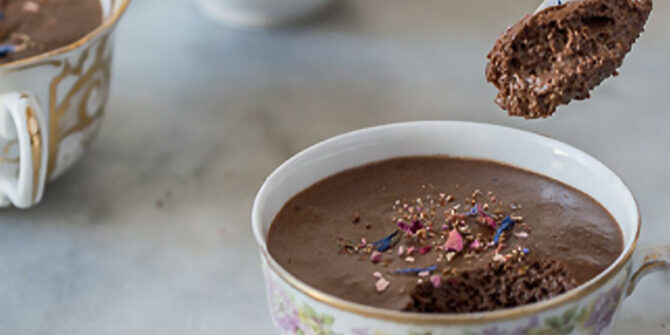 The Frenchman’s chocolate mousse