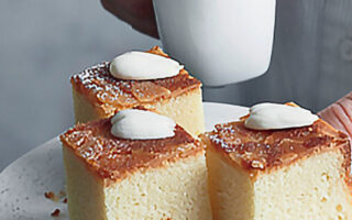 French almond cake
