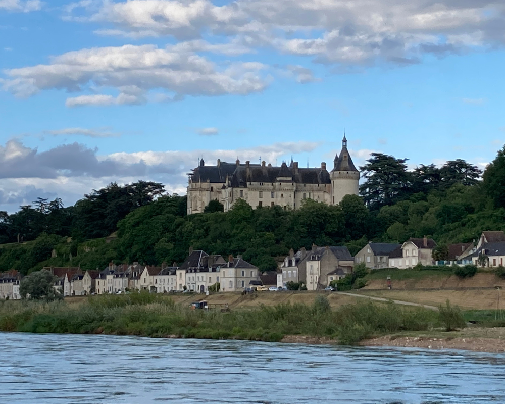 Chateau de Chaumont from the Loire river