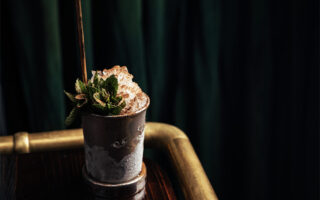 Chocolate mint julep