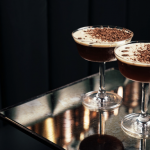 an image of 2 Chocolate Espresso Martinis
