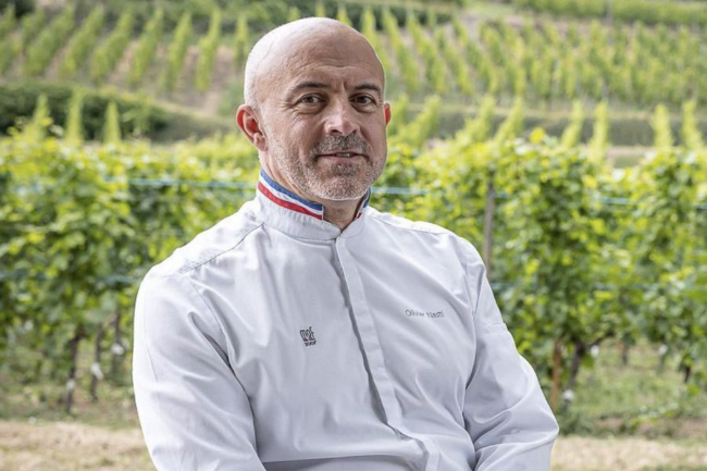 Photo of Two-Michelin-starred chef Olivier Nasti