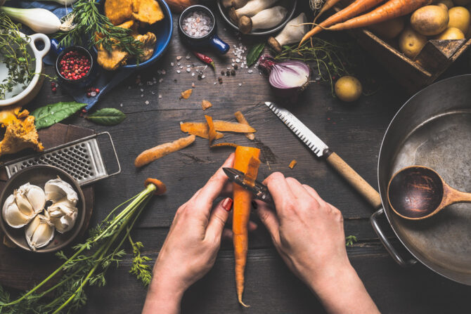 French meal plan: healthy weekday dinners, January 9th