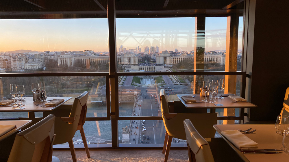 Eiffel Tower Madame Brasserie Dinner with a View