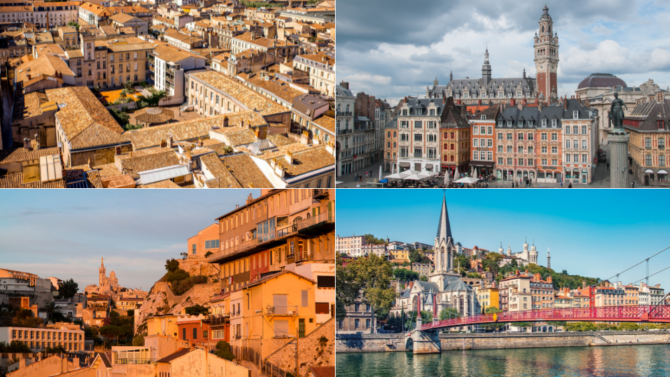Top 5 must-visit French cities for foodies