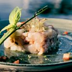 Sea bass tartare by Christophe Thulier