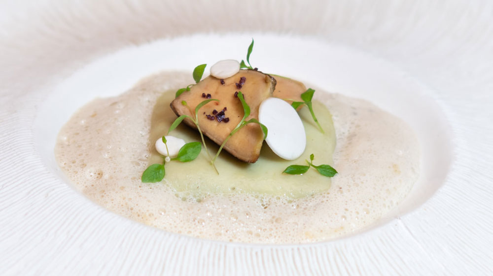 Philippe Etchebest’s signature raviole as served in his restaurants