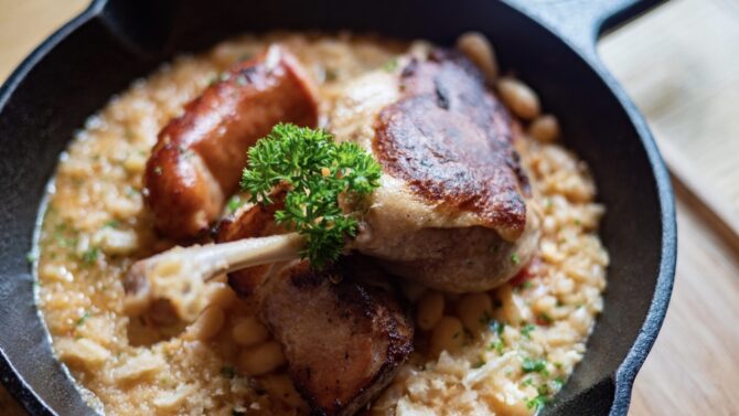 Sylvie Bigar’s three-day cassoulet