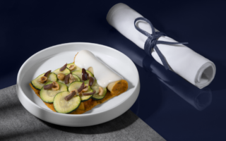 Aeroplane food given gourmet makeover by Michelin-starred chef