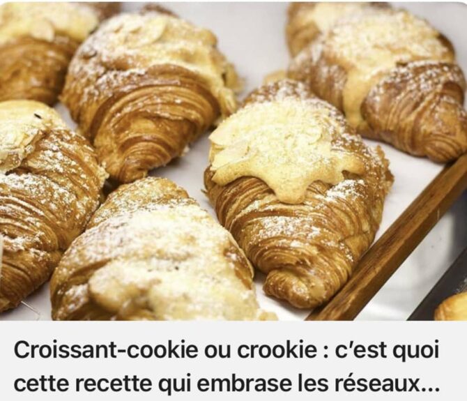 Try the ‘crookie’, Paris’ latest viral pastry