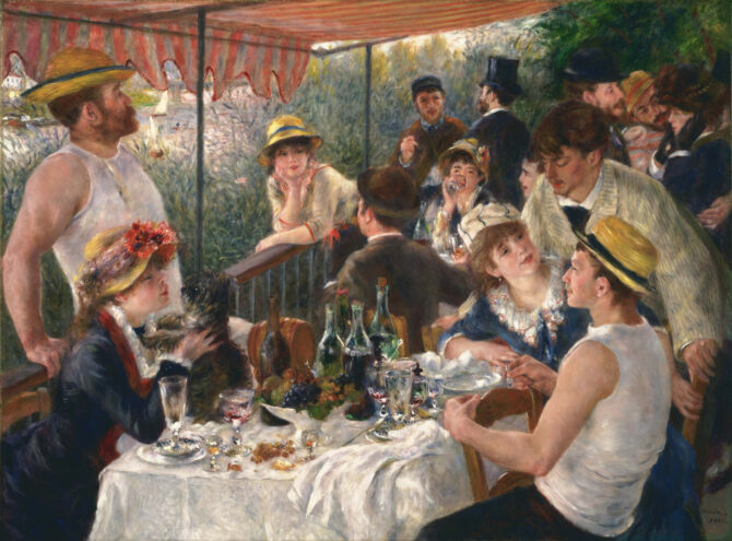 Dining in the footsteps of the Impressionists