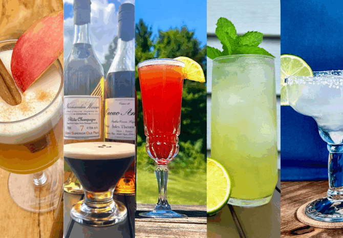 End of summer cocktails