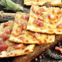 A new record has been set for the longest tarte flambée