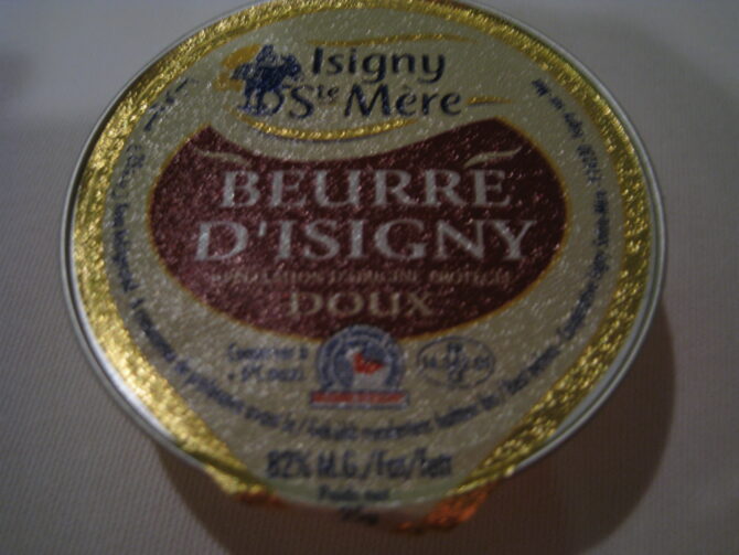 I is for… Isigny butter 