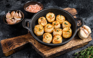 Pan-Fried Scallops with Brown Butter Sauce