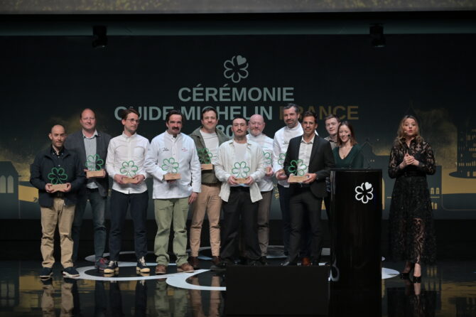 Michelin Guide 2025: 10 new green stars awarded
