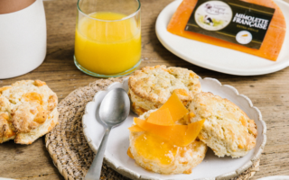 Isigny Sainte-Mère Mimolette Scones