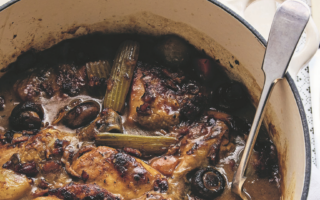 Quick coq au vin