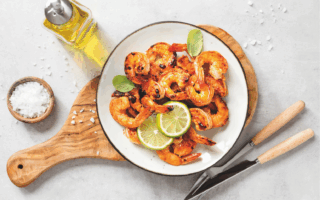 Prawns with Absinthe