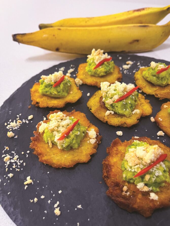 Avocado Plantain Toasts