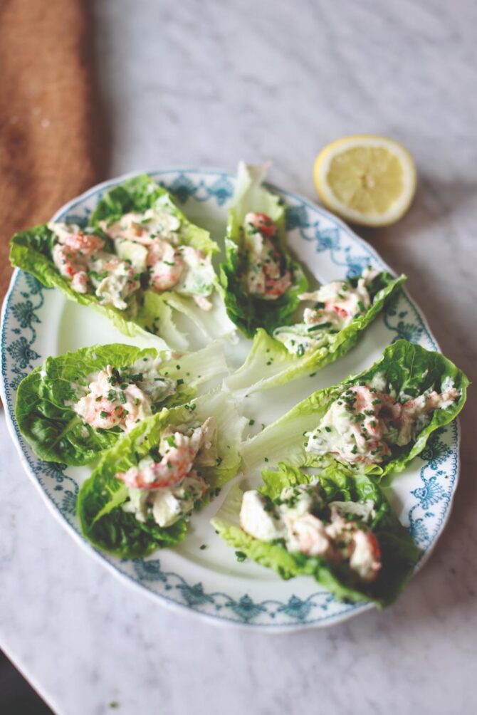 Crayfish Cocktail Canapés
