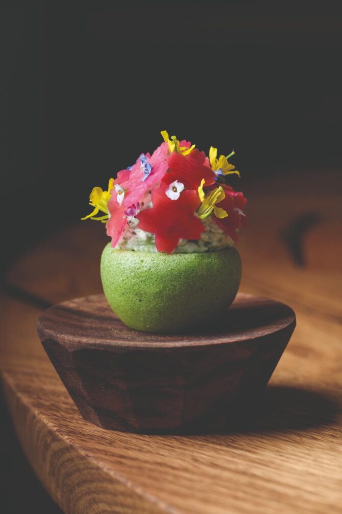 Radish & Rocket Meringue