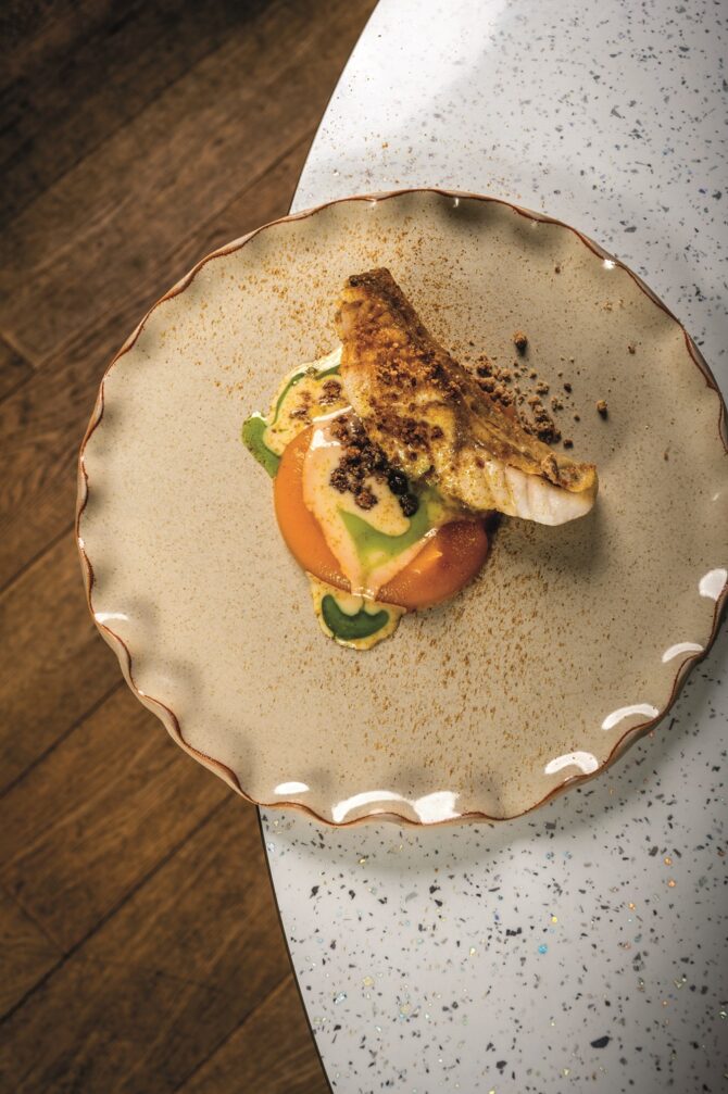 Pike-Perch Fillet with a Ginger Beurre Blanc