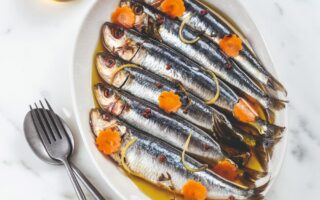 Poached Sardines in Sichuan Pepper-Infused Oil